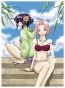 pay hinata si sakura deoarece sunt timida asemeni hinatei ,sakura  deoarece ma enervez repede ptr ca