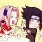 sasusaku cuplu minunat sakura tot invartea acolo punand tot placea shi tot apuca cosul acre atunci