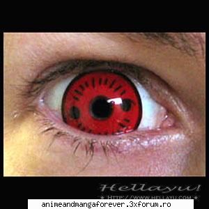 cosplay sharingan eye (cred asa scrie) ..::♡Admina♡::..