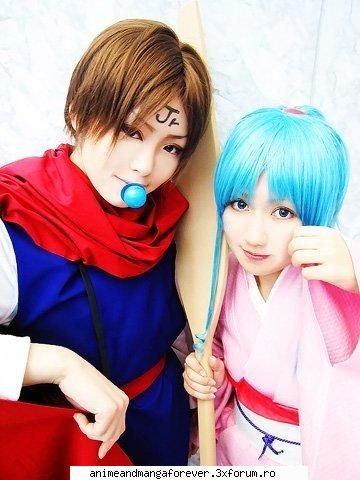cosplay hakusho sigur m-am &nbsp; &nbsp; &nbsp; koenma botan ... sunt kawaii
