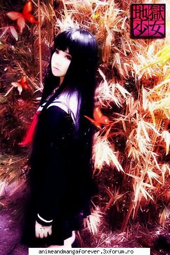 hell girl coosplay ala rog..