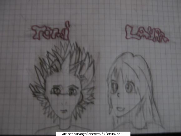 2.anime girl and boy desene facute de mine