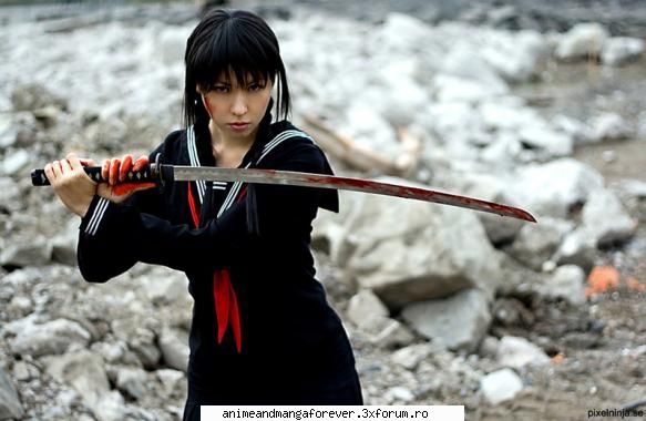 saya bloos+ cosplay