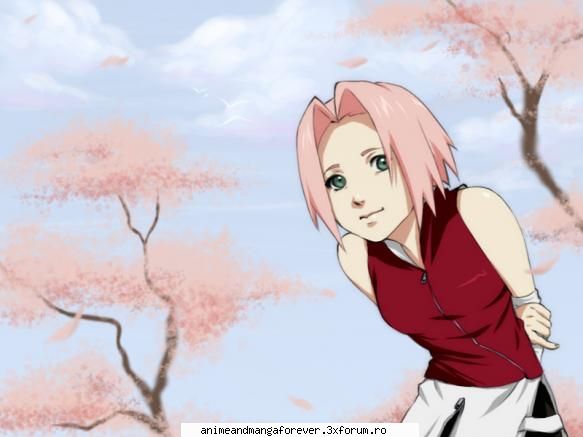 sakura haruno sakura cea mai dragutza din toate fetele.se potriveste