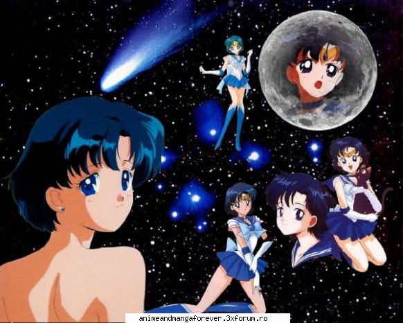 5 sailor mercury sau ami mizuno