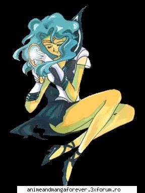 sailor neptune sau michiru kaioh
