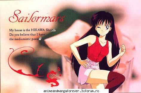 sailor mars sau rei hino