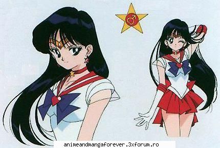 sailor mars sau rei hino