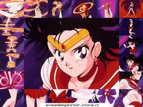 sailor mars sau rei hino