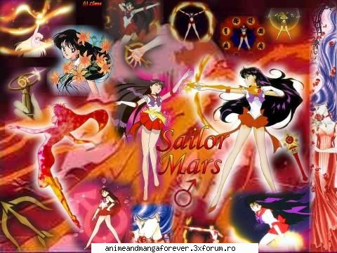 sailor mars sau rei hino