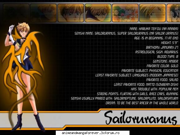 sailor uranus sau haruka tenoh ..::♡Admina♡::..