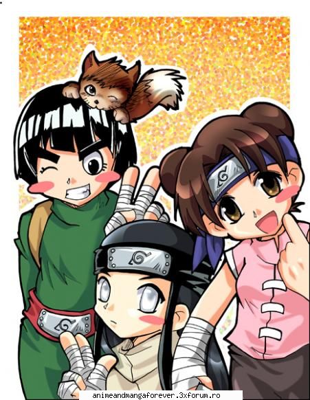 echipa gai neji tenten and lee