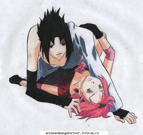 sasuke and sakura asta este soper dolcik mai ales sasuke zambeste asa doolce18