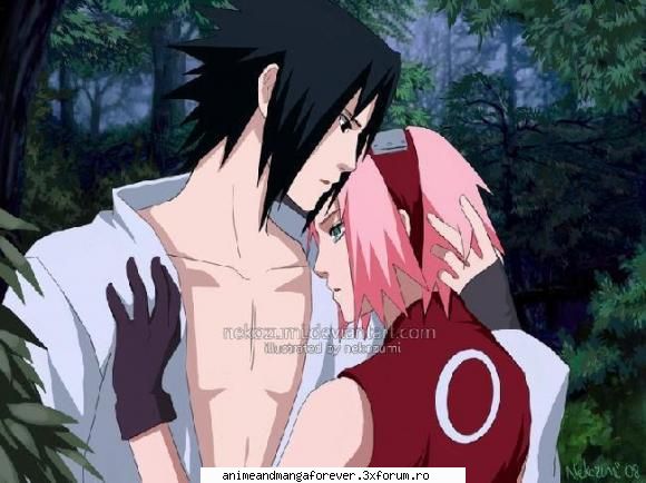 sasuke and sakura ^_^ii tare shi asta