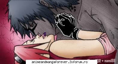 sasuke and sakura desi foarma lui demon tot sasuke cel dolce ramane :x:x cel putzin zik nici