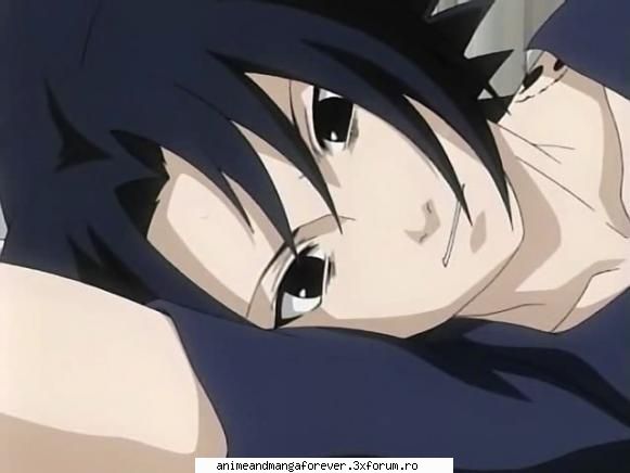 sasuke uchiha voi mai pune numai acuma trebuie las fratele meu :-<