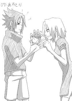 sasuke and sakura joaca<3