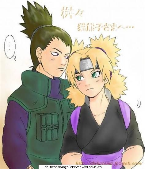 shikamaru and temari