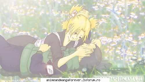 shikamaru and temari ...
