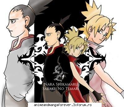 shikamaru and temari