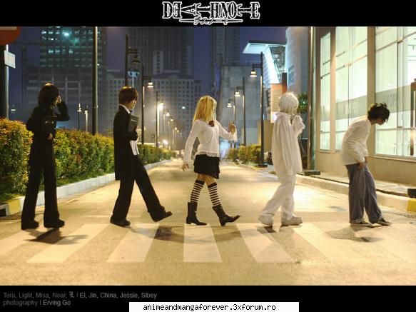 5 death note cosplay